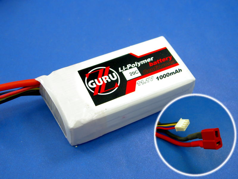 GBY31020 20C 1000mAh Lithium Polymer Battery(11.1V)