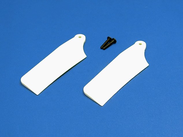GS3-2411W Frame Parts (Tail Blade Set [58mm White])